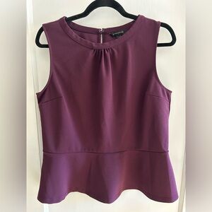 Banana Republic Purple Sleeveless Top